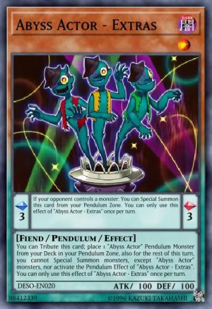Abyss Actor - Extras - (Destiny Soldiers) - (DESO-EN020) - (Super Rare)