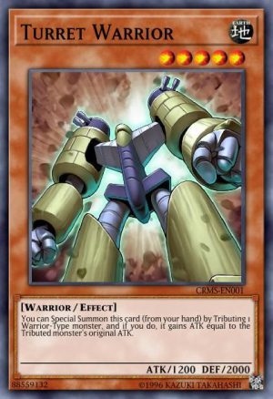 Turret Warrior - (Duelist Pack Yusei 2) - (DP09-EN003) - (Rare)