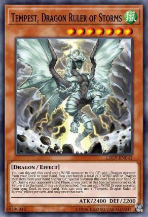 Tempest, Dragon Ruler of Storms - (Maximum Gold El Dorado) - (MGED-EN011) - (Premium Gold Rare)