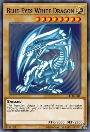 Blue-Eyes White Dragon - (Starter Kaiba Reloaded) - (YSKR-EN001) - (Common)
