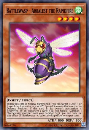 Battlewasp - Arbalest the Rapidfire - (Battles of Legend Hero's Revenge) - (BLHR-EN035) - (Ultra Rare)