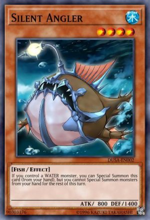 Silent Angler - (Legendary Duelists Duels From the Deep) - (LED9-EN008) - (Common)