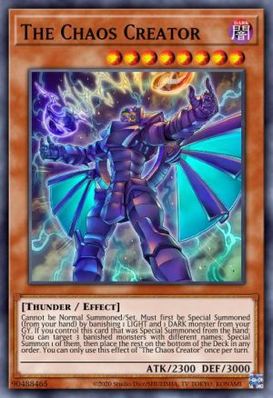 The Chaos Creator - (Battles of Legend Crystal Revenge) - (BLCR-EN070) - (Secret Rare)