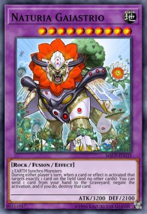 Naturia Gaiastrio - (World Superstars) - (WSUP-EN033) - (Super Rare)