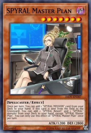 SPYRAL Master Plan - (Invasion Vengeance) - (INOV-EN087) - (Super Rare)