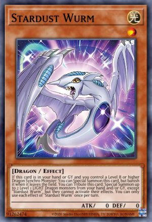 Stardust Wurm - (Duelist Nexus) - (DUNE-EN094) - (Common)