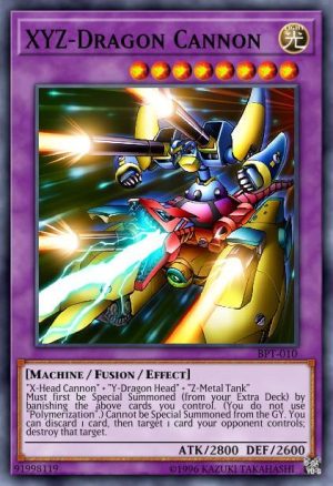 XYZ-Dragon Cannon - (LC Kaiba Mega Pack) - (LCKC-EN061) - (Ultra Rare)