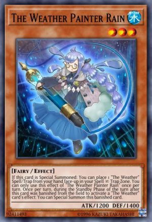 The Weather Painter Rain - (Maximum Gold El Dorado) - (MGED-EN096) - (Rare)
