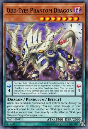 Odd-Eyes Phantom Dragon - (Legendary Dragon Decks) - (LEDD-ENC03) - (Common)