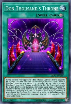 Don Thousand's Throne - (Primal Origin) - (PRIO-EN059) - (Rare)