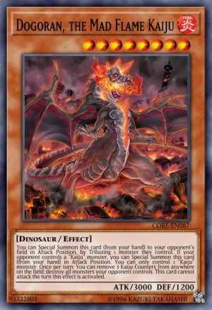 Dogoran, the Mad Flame Kaiju - (Structure Soulburner) - (SDSB-EN015) - (Common)