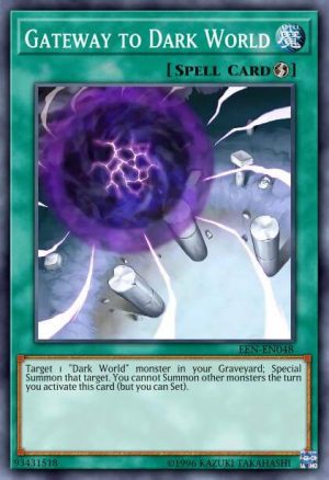 Gateway to Dark World - (Structure Dark World) - (SR13-EN029) - (Common)
