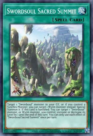 Swordsoul Sacred Summit - (Magnificent Mavens) - (MAMA-EN042) - (Ultra Rare)