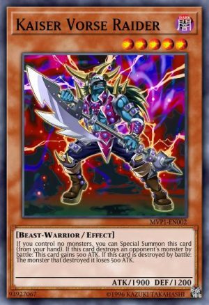 Kaiser Vorse Raider - (Movie Pack Gold Edition) - (MVP1-ENG02) - (Gold Rare)