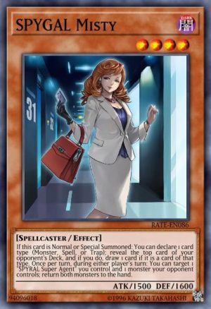 SPYGAL Misty - (Raging Tempest) - (RATE-EN086) - (Ultra Rare)