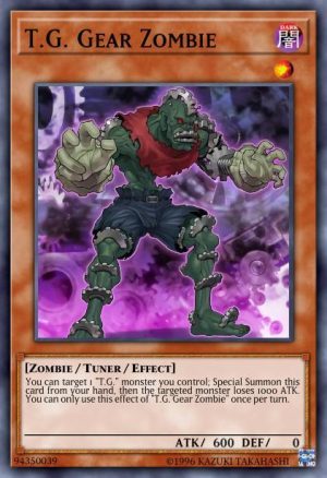 T.G. Gear Zombie - (Battles of Legend Hero's Revenge) - (BLHR-EN023) - (Secret Rare)