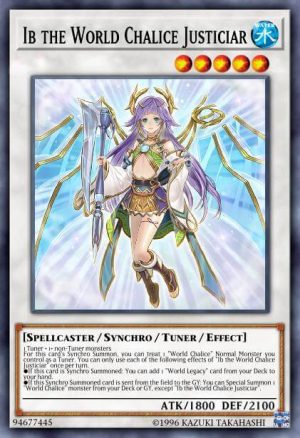 Ib the World Chalice Justiciar - (Dark Neostorm) - (DANE-EN035) - (Secret Rare)