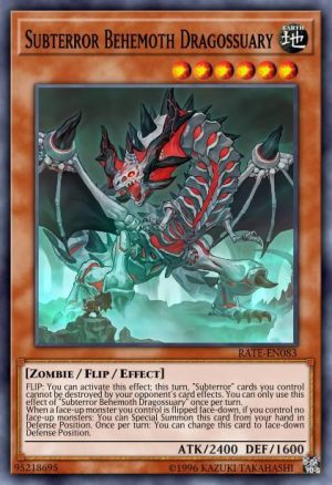 Subterror Behemoth Dragossuary - (Raging Tempest) - (RATE-EN083) - (Super Rare)