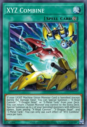 XYZ Combine - (Dueling Heroes Tin) - (MP23-EN033) - (Common)