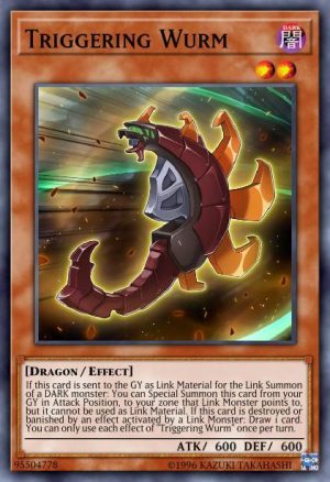 Triggering Wurm - (Battles of Legend Relentless Revenge) - (BLRR-EN042) - (Secret Rare)