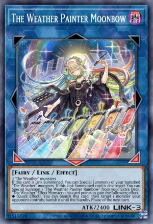 The Weather Painter Moonbow - (Dueling Heroes Tin) - (MP23-EN089) - (Super Rare)