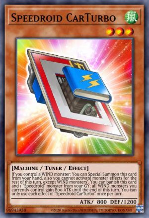 Speedroid CarTurbo - (2021 Tin of Ancient Battles) - (MP21-EN162) - (Rare)