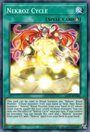 Nekroz Cycle - (Battles of Legend Hero's Revenge) - (BLHR-EN086) - (Secret Rare)