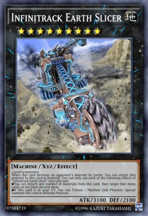 Infinitrack Earth Slicer - (The Infinity Chasers) - (INCH-EN009) - (Secret Rare)