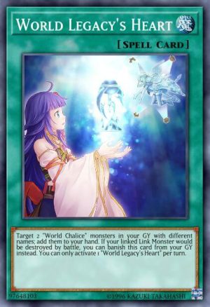 World Legacy's Heart - (2018 Mega-Tin Mega Pack) - (MP18-EN074) - (Common)