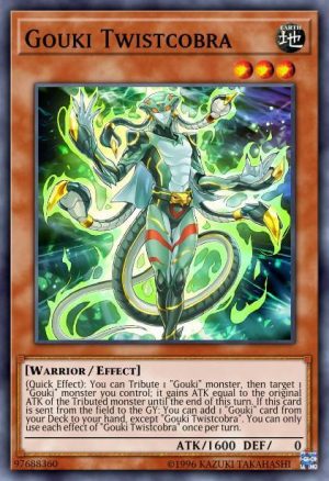 Gouki Twistcobra - (Code of the Duelist) - (COTD-EN009) - (Super Rare)