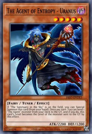 The Agent of Entropy - Uranus - (Ghosts From the Past The 2nd Haunting) - (GFP2-EN054) - (Ultra Rare)