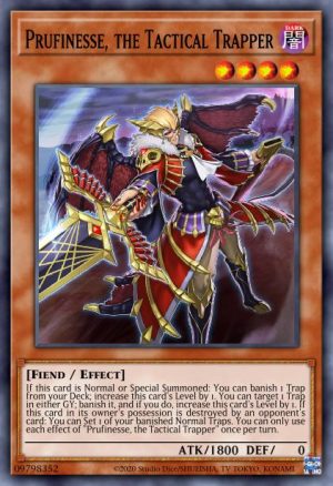 Prufinesse, the Tactical Trapper - (2021 Tin of Ancient Battles) - (MP21-EN180) - (Common)