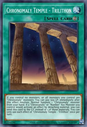 Chronomaly Temple - Trilithon - (Dawn of Majesty) - (DAMA-EN059) - (Common)