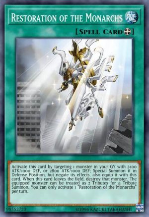 Restoration of the Monarchs - (2019 Gold Sarcophagus Tin Mega Pack) - (MP19-EN040) - (Common)