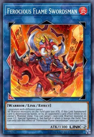 Ferocious Flame Swordsman - (Duel Overload) - (DUOV-EN032) - (Ultra Rare)