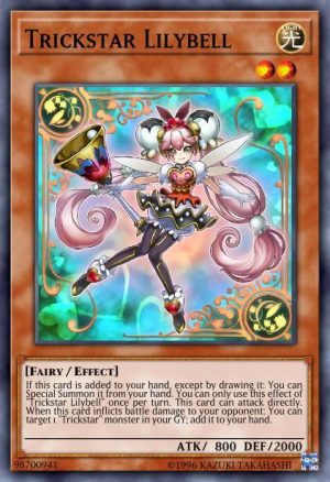 Trickstar Lilybell - (2018 Mega-Tin Mega Pack) - (MP18-EN035) - (Rare)