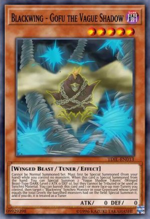 Blackwing - Gofu the Vague Shadow - (The Dark Illusion) - (TDIL-EN013) - (Common)