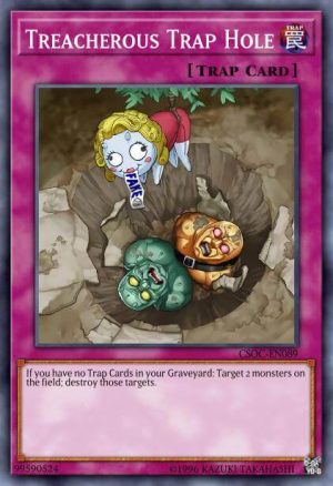 Treacherous Trap Hole - (Maze of Memories) - (MAZE-EN066) - (Rare)