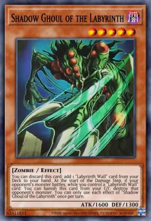 Shadow Ghoul of the Labyrinth - (Maze of Memories) - (MAZE-EN002) - (Rare)