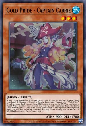 Gold Pride - Captain Carrie - (Photon Hypernova) - (PHHY-EN088) - (Ultra Rare)