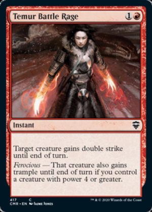 Temur Battle Rage - Commander Legends-(417)