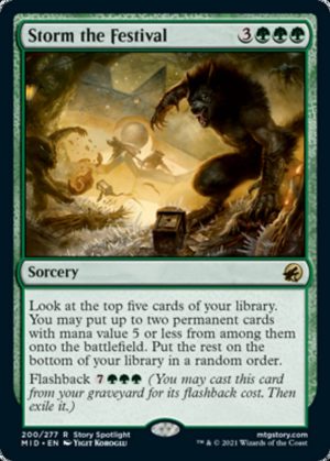 Storm the Festival - Innistrad: Midnight Hunt-(200)