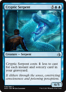 Cryptic Serpent - Amonkhet-(048)-(Foil)