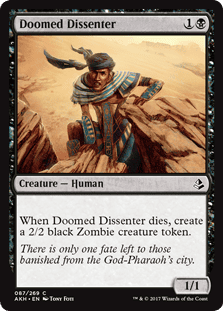 Doomed Dissenter - Amonkhet-(087)-(Foil)