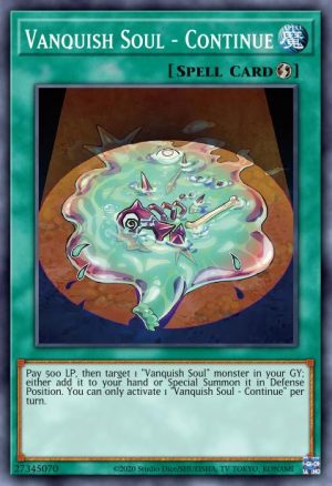 Vanquish Soul - Continue? - (Wild Survivors) - (WISU-EN025) - (Super Rare)
