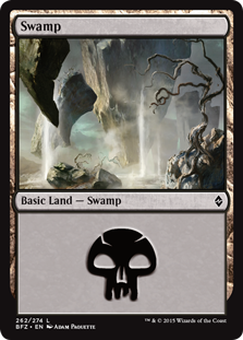 Swamp - Battle for Zendikar-(262)