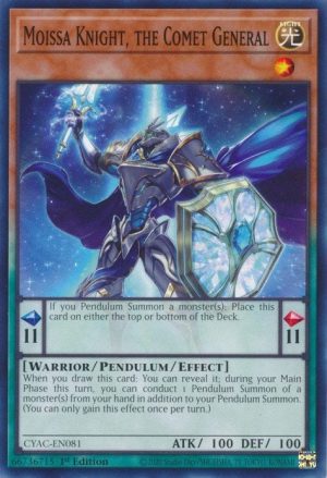 Moissa Knight, the Comet General - (Cyberstorm Access) - (CYAC-EN081) - (Common)