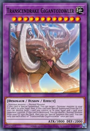 Transcendosaurus Gigantozowler - (Wild Survivors) - (WISU-EN003) - (Super Rare)