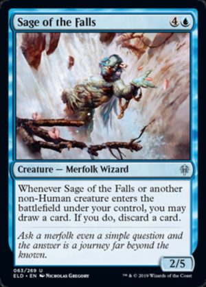 Sage of the Falls - Throne of Eldraine-(063)