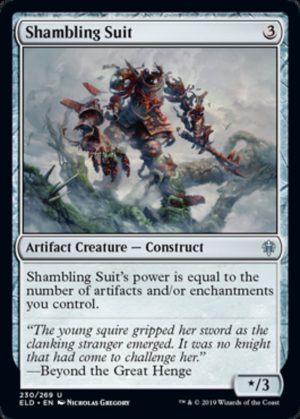 Shambling Suit - Throne of Eldraine-(230)